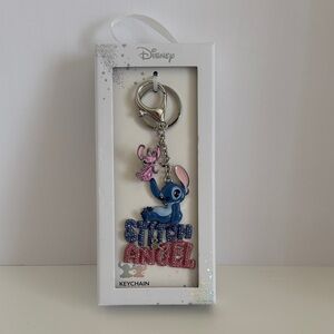☀️Disney Stitch & Angel Keychain